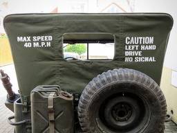 Jeep MA|MB|GPW – pavillon de voiture d'été MB/GPW