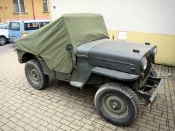 Jeep Willys CJ-3B – Telo per copertura da parcheggio
