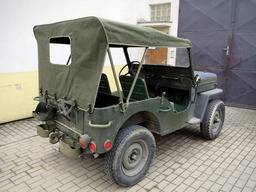 Jeep Willys CJ-3B – Plachta