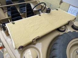 KdF 166 – Windshield cover